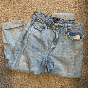 Abercrombie & Fitch Curve Love high rise mom